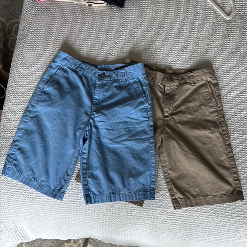 Vineyard Vines Boys sz 14 cotton shorts 2 pairs